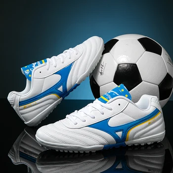 Професионални футболни обувки за мъже, улични нескользящие мъжки футболни обувки, Дишаща мъжки обувки за тренировки по футзалу, Спортни обувки