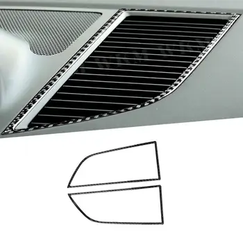 Тампон на таблото Централна конзола от карбон, за довършителни работи на вентилационни отвори, рамка, стикери За Porsche Macan 2015-2018, украса кола