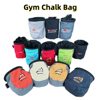 Чанта за чанта за фитнес премиум-клас за катерене, вдигане на тежести, чанта за тебешир на съвсем малък, чанта за магнезий на прах, аксесоари за фитнес